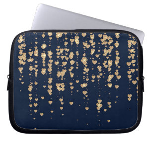 Hearts Mönster 23 Laptop Fodral