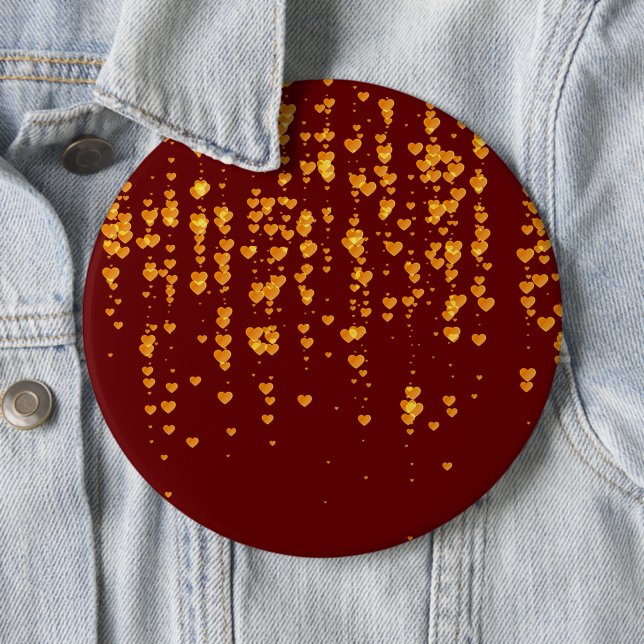 Hearts Mönster 25 Knapp (In Situ)
