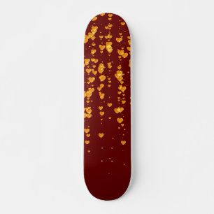 Hearts Mönster 25 Mini Skateboard Bräda 18,5 Cm