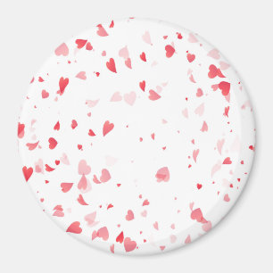 Hearts Mönster 33 Magnet