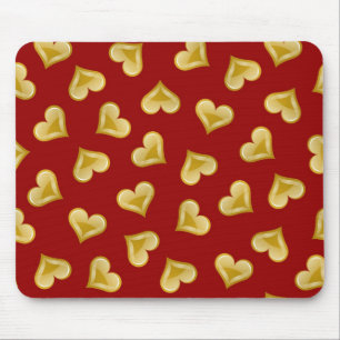 Hearts mönster musmatta