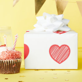 Hearts mönster! presentpapper