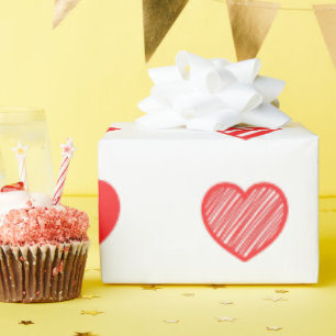 Hearts mönster! presentpapper