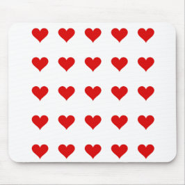 Hearts Mouse Pads & Desk Mats Musmatta