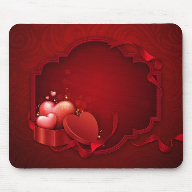 Hearts Mousepad Musmatta (Framsidan)
