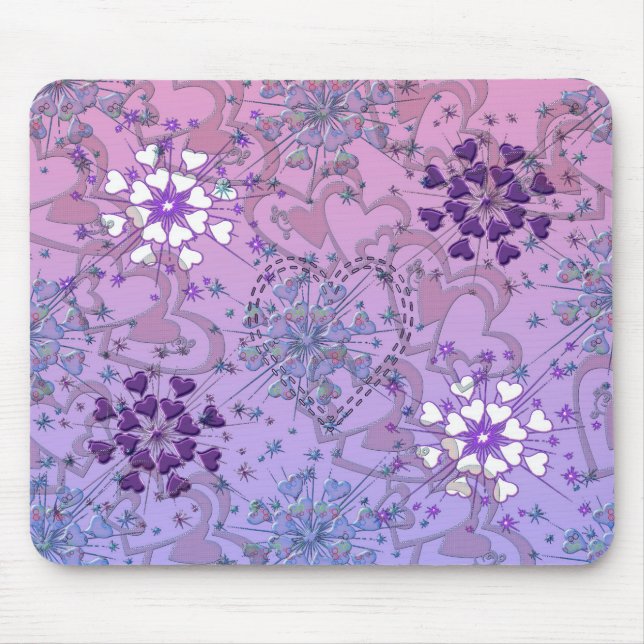 Hearts Mousepad Musmatta (Framsidan)