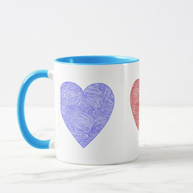 Hearts Mugg (Vänster)