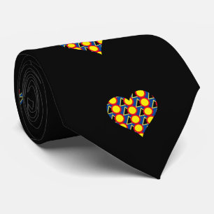 Hearts Neck Tie Slips