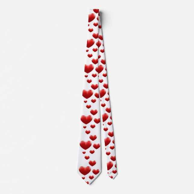 Hearts Neck Tie Slips (Framsida)