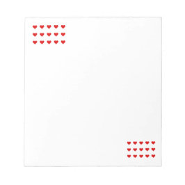 Hearts Notepad Anteckningsblock