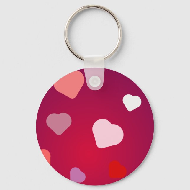 Hearts-nyckelkedja Nyckelring (Framsida)