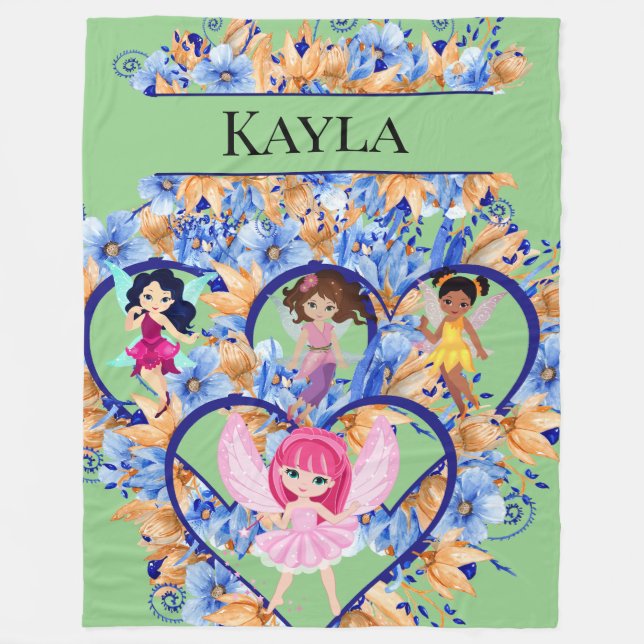 Hearts och Älvors Fleece Blanket (Framsidan)