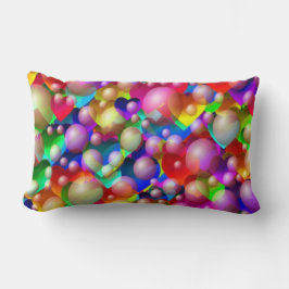 Hearts och Bubbles Dekorativ kudde