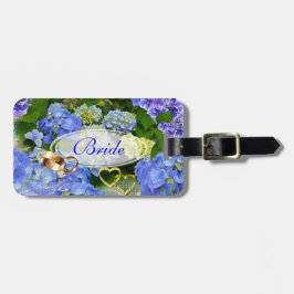 Hearts och Hydrangeas Bagagebricka