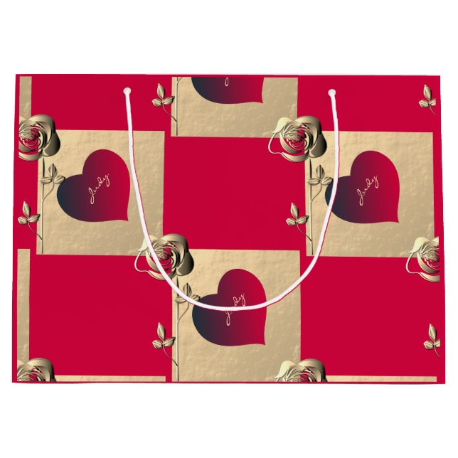 Hearts och Ro Valentiness Gift Bag (Framsidan)