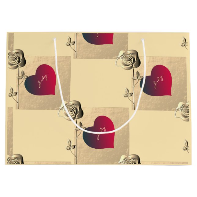 Hearts och Ro Valentiness Gift Bag (Framsidan)