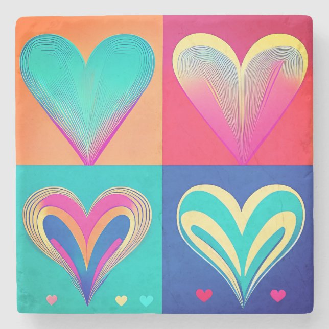 Hearts of Harmony Stenunderlägg (Framsidan)