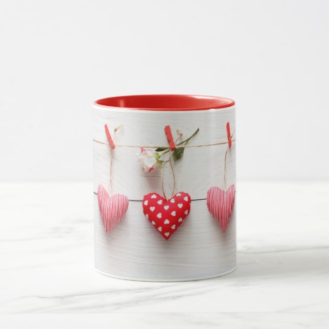 **HEARTS ON A STRING** COFFEE MUT MUGG (Center)