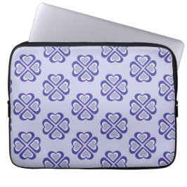 Hearts pattern laptop fodral