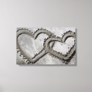 Hearts Photo Canvas