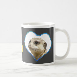 Hearts Photo Coffee Mugg Black