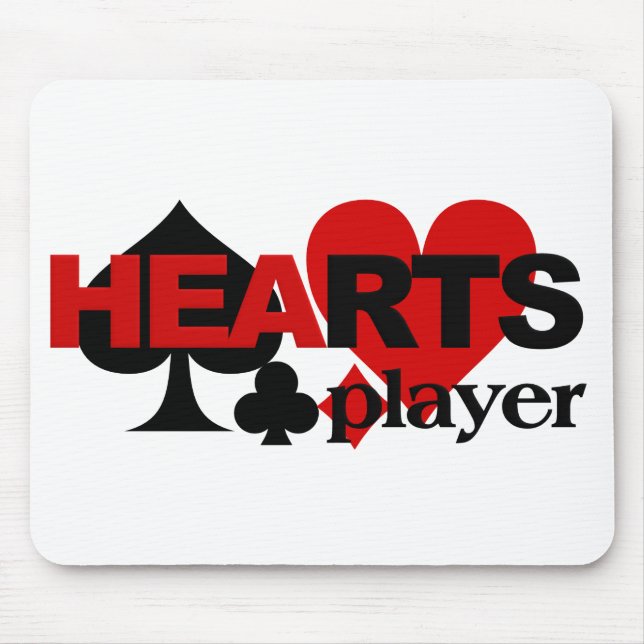 Hearts Player mousepad Musmatta (Framsidan)