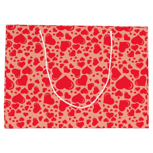 Hearts Red Big Little Valentine Day (Baksidan)