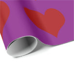 Hearts - Roll Gift Wrapping Papper FÄRG CHANGE Presentpapper<br><div class="desc">SÅ HÄR ANPASSAR DU: Om du vill ändra design, stil eller form klickar du på "ANPASSA DEN" när du är klar med designen, väljer kvantitet och klickar sedan på "LÄGG TILL KART" för att köpa. SÅ HÄR KÖPER DU: -Välj Storlekt. (om alternativ finns) -Välj Färg. (om alternativ finns) -Välj Stil....</div>