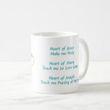 Hearts Rosary Coffee Mugg