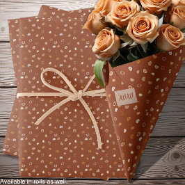 Hearts-Rustic Brown-Valentine's for Him or Bröllop
