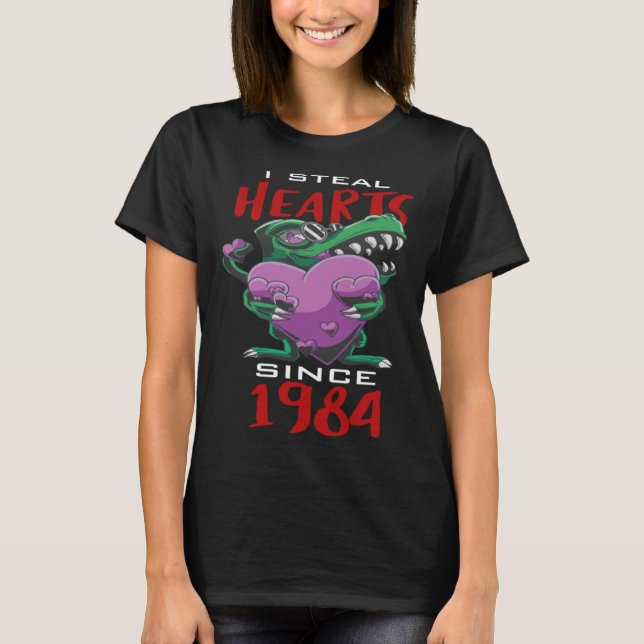 Hearts since 1984 t shirt (Framsida)