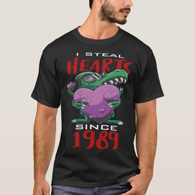 Hearts since 1989 t shirt (Framsida)
