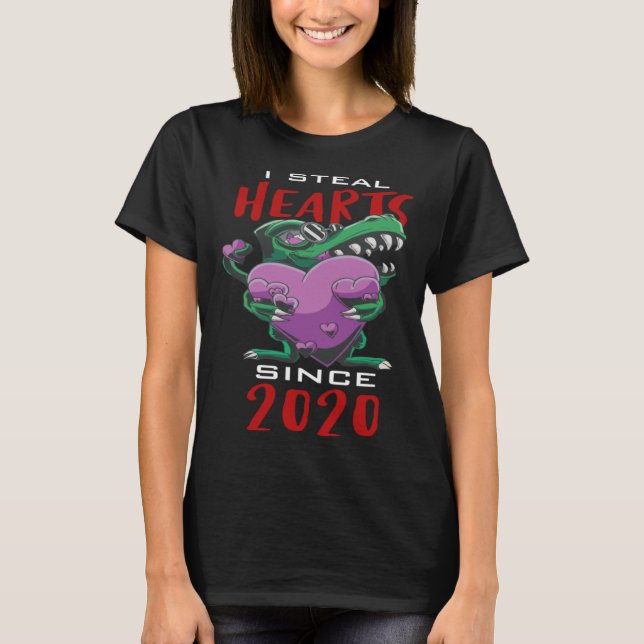 Hearts since 2020 t shirt (Framsida)