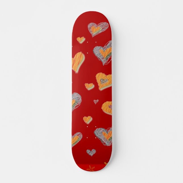 Hearts Skateboard (Framsida)