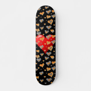Hearts Skateboard Bräda 19,5 Cm