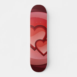 Hearts Skateboard-par Old School Skateboard Bräda 21,6 Cm