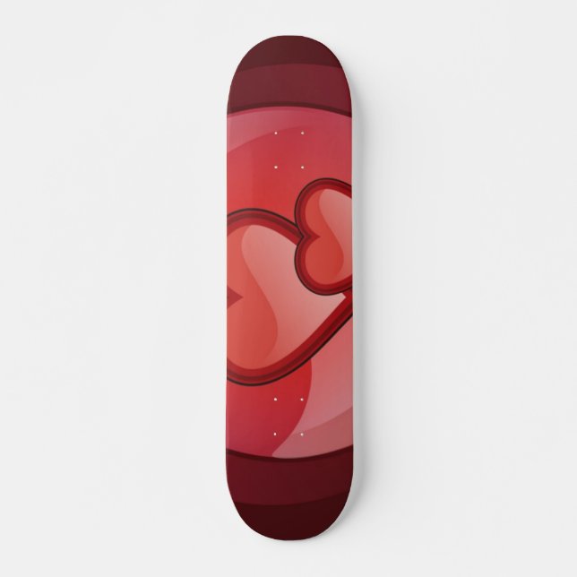 Hearts Skateboard-par Skateboard Bräda 19,5 Cm (Framsida)