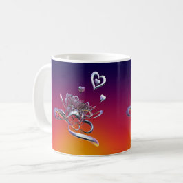 Hearts skönhet kaffemugg