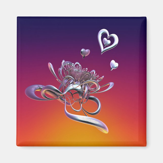 Hearts skönhet magnet (Framsidan)