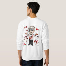 Hearts som hålls av Barbed Wire Sweatshirt