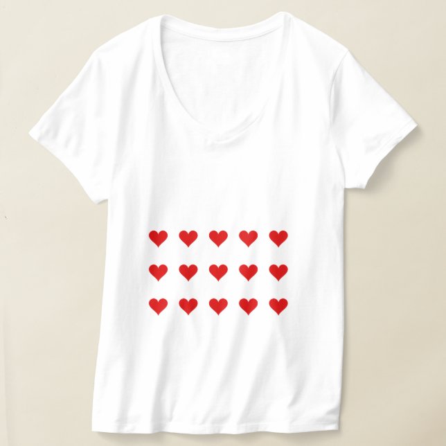 Hearts T-Shirt  (Laydown)