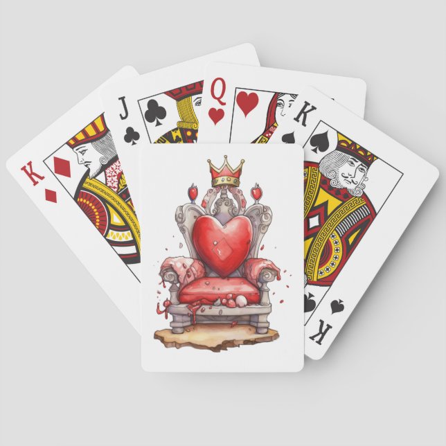Hearts Throne Casinokort (Baksidan)