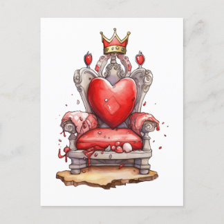 Hearts Throne Vykort