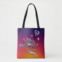 Hearts Tote Bag