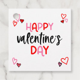 Hearts Valentines day Favor Gift-Märkre Gåvor Etiketter