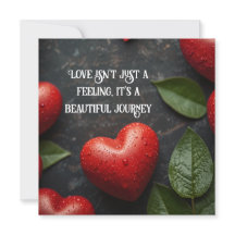 Hearts valentins dagskort