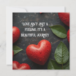 Hearts valentins dagskort julkort