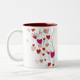Hearts Vine Mugg