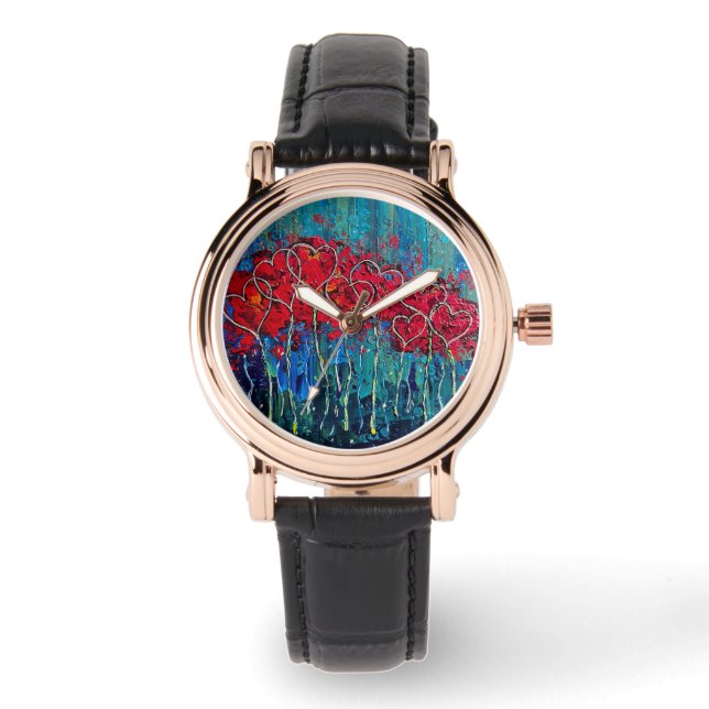 Hearts Watch Armbandsur (Framsida)