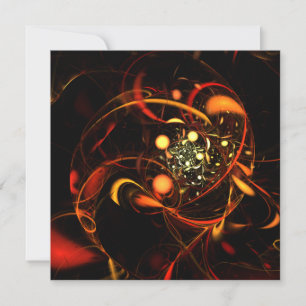 Heartslag Abstrakt Art